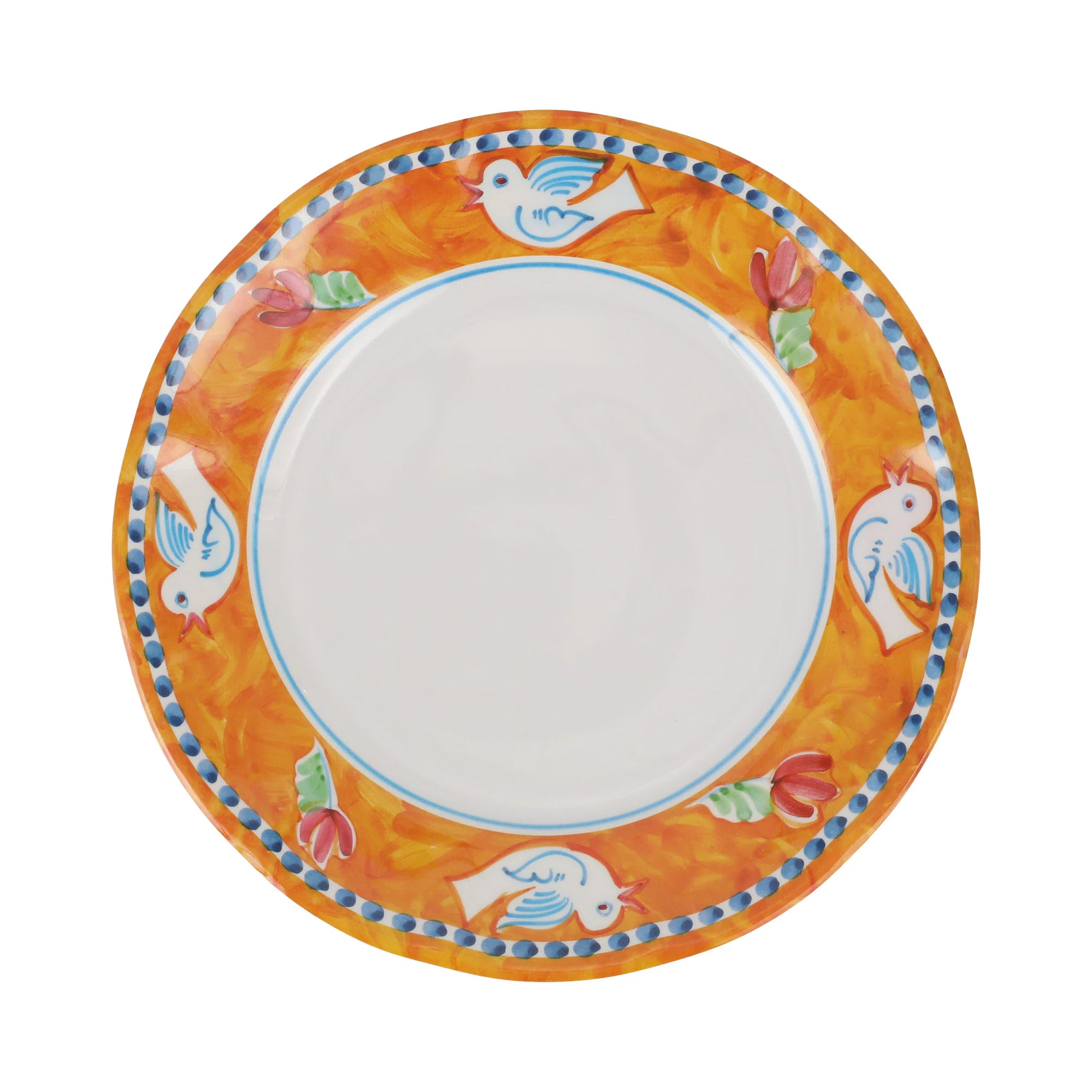 VIETRI Melamine Campagna Uccello Dinner Plate | Wayfair | Wayfair North America