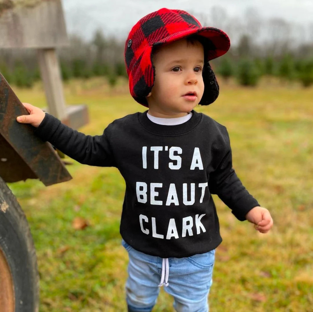 It's a Beaut Clark Child Sweater Kids Christmas - Etsy | Etsy (US)