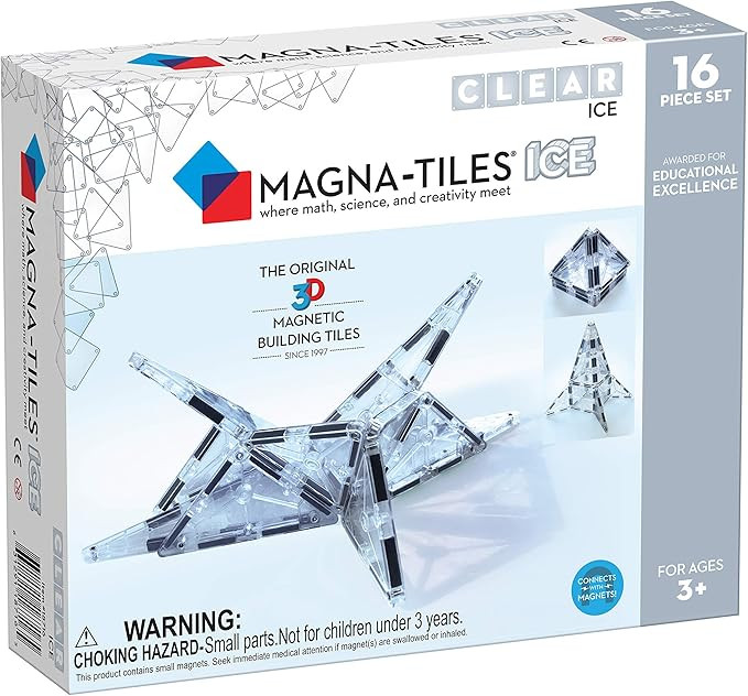 Magna-Tiles ICE Set, The Original Magnetic Building Tiles For Creative Open-Ended Play, Education... | Amazon (US)