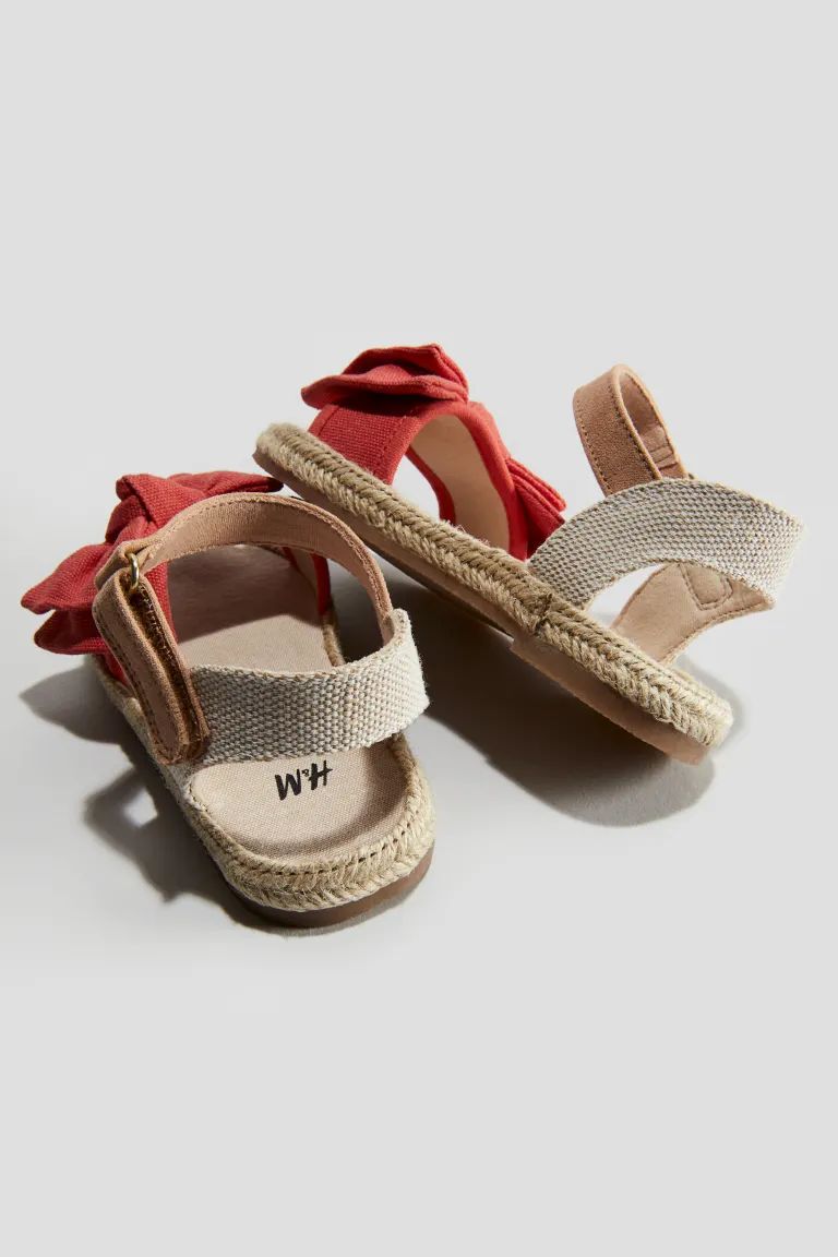 Sandals - Red/beige - Kids | H&M US | H&M (US + CA)