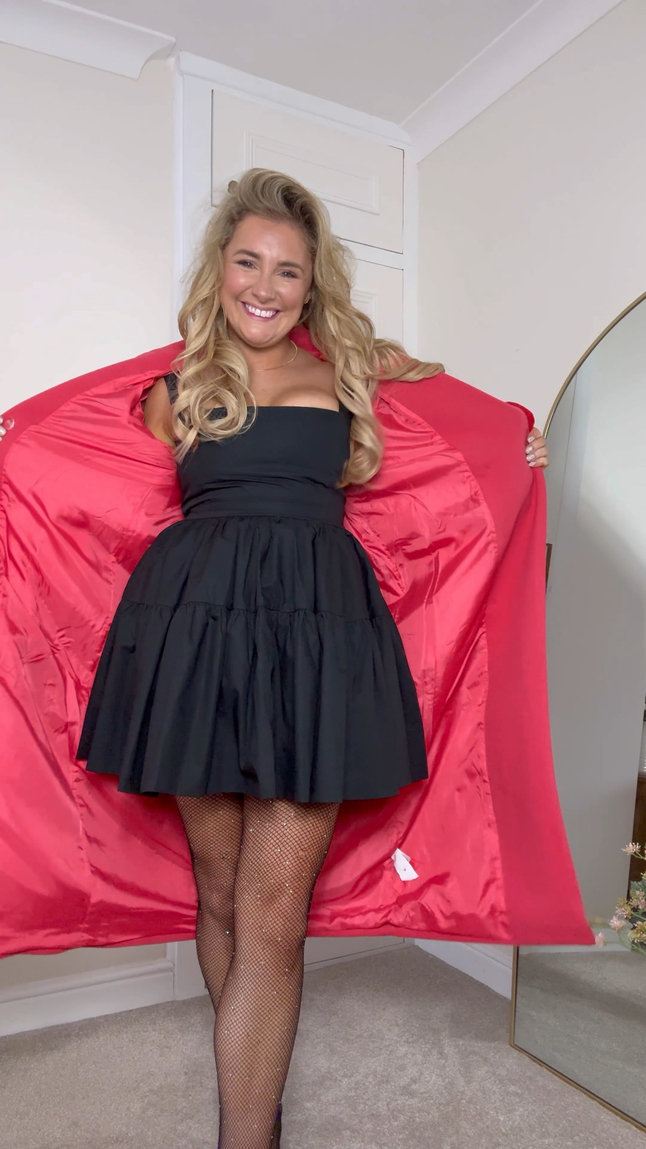 The perfect NYE party dress. Little black dress is Anne Louise Boutique (I wear a size L) but will try to find similar and add into this post 



#LTKparties