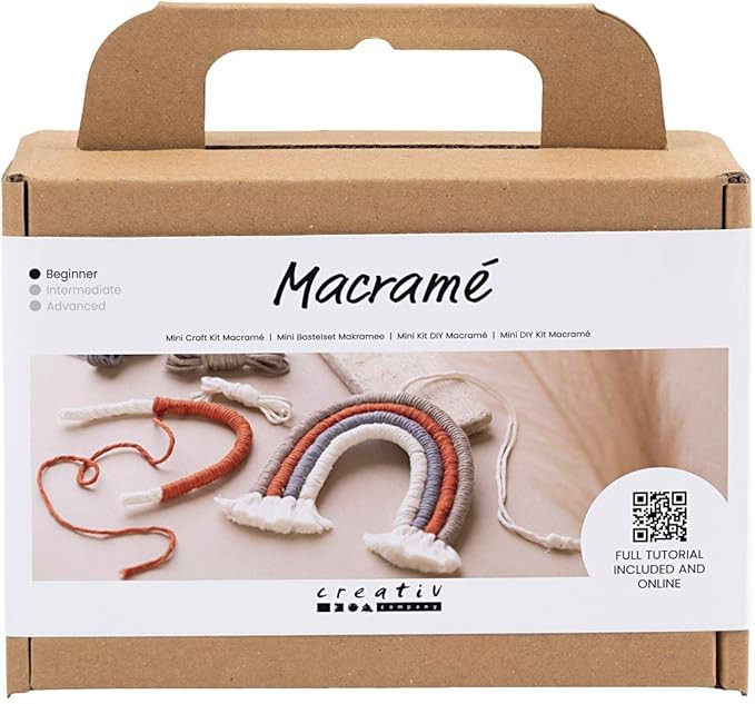 Mini Kit DIY Macramé - Arc en ciel | Amazon (FR)