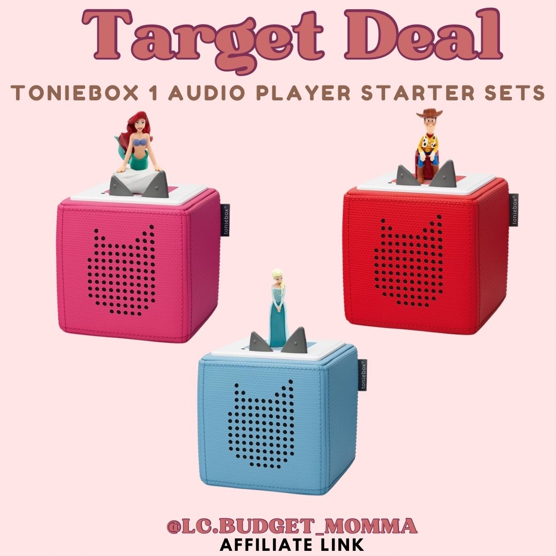 $59.99 Reg $99.99! TARGET Toniebox Starter Sets! 

#target #targetdeals #targetfinds #kids #toddlers #sale #giftidea #gidtaforkids

#LTKKids #LTKGiftGuide #LTKSaleAlert