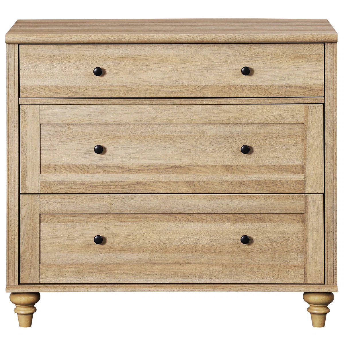 Charlton Home® Scarlett 3 Drawer 33.9" W Dresser & Reviews | Wayfair | Wayfair North America