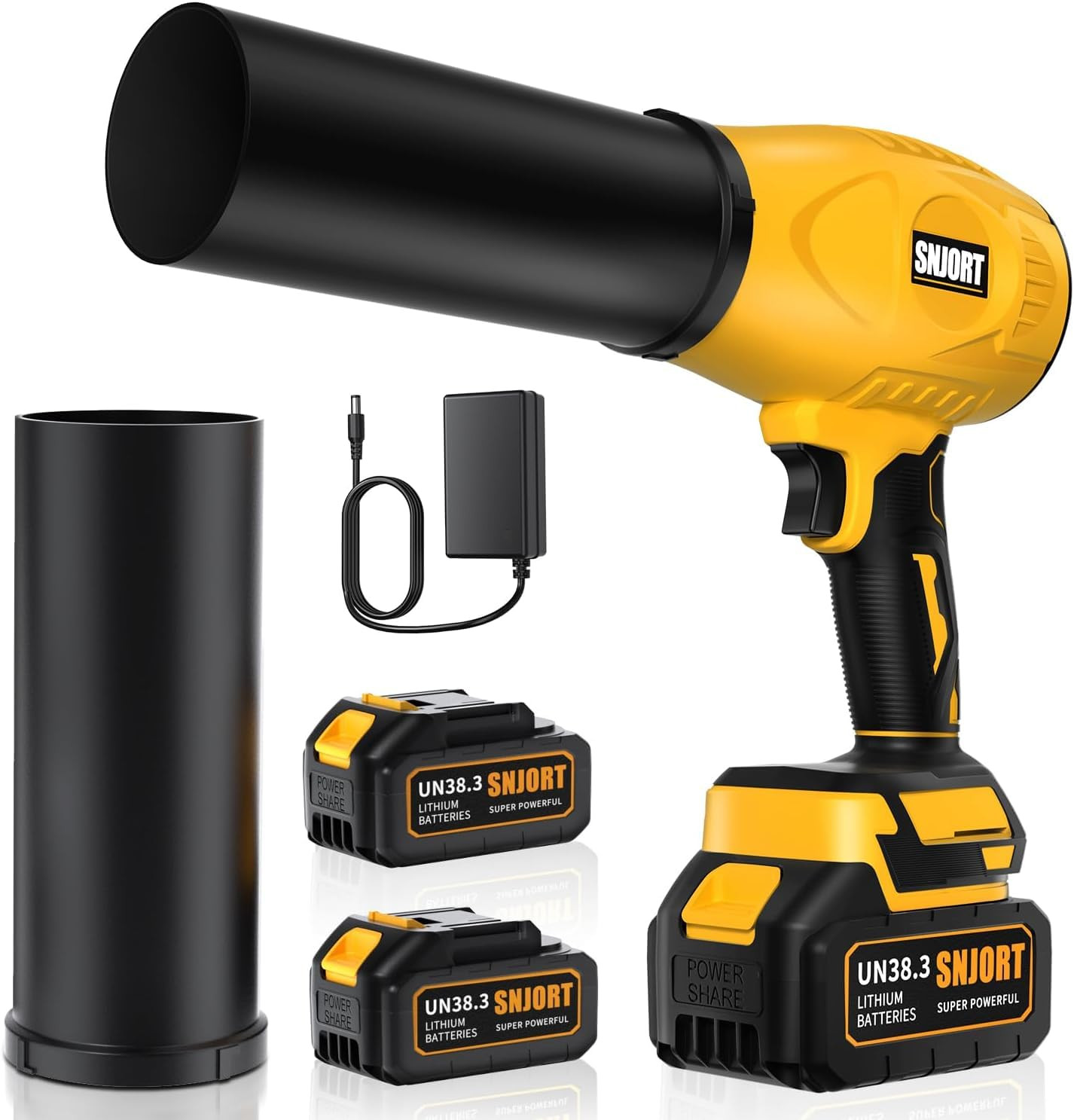 Leaf Blower Cordless with Battery and Charger, 980,000 RPM, Extended Nozzle, Lightweight Handheld... | Amazon (US)