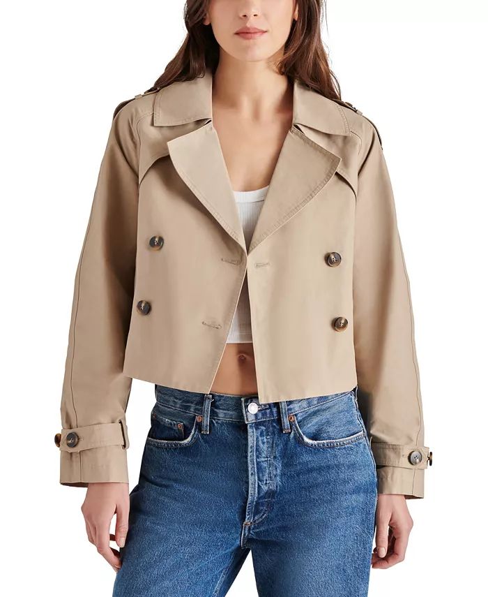 Steve Madden Women's Sirus Cropped Jacket - Macy's | Macy's