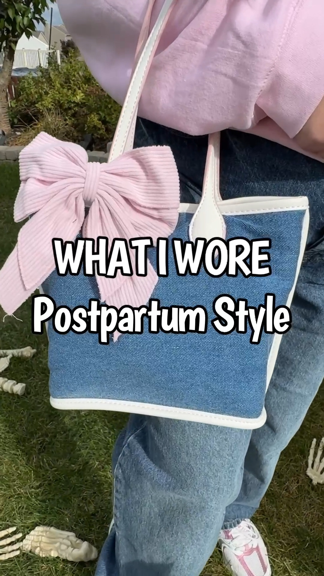 make it pink, make it SPOOK! Love this adorable crew from the clock app shop (saved there in my showcase!!). It paired so perfectly with my Stoney Clover Lane bag! These rigid jeans from Target are a postpartum mom’s dream too! So on trend, but also super comfy! 

#LTKHalloween #LTKMidsize #LTKFindsUnder50