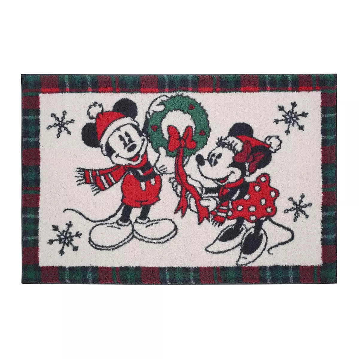 Disney's Mickey Mouse & Minnie Mouse Holiday Bath Rug by St. Nicholas Square® | Kohl's