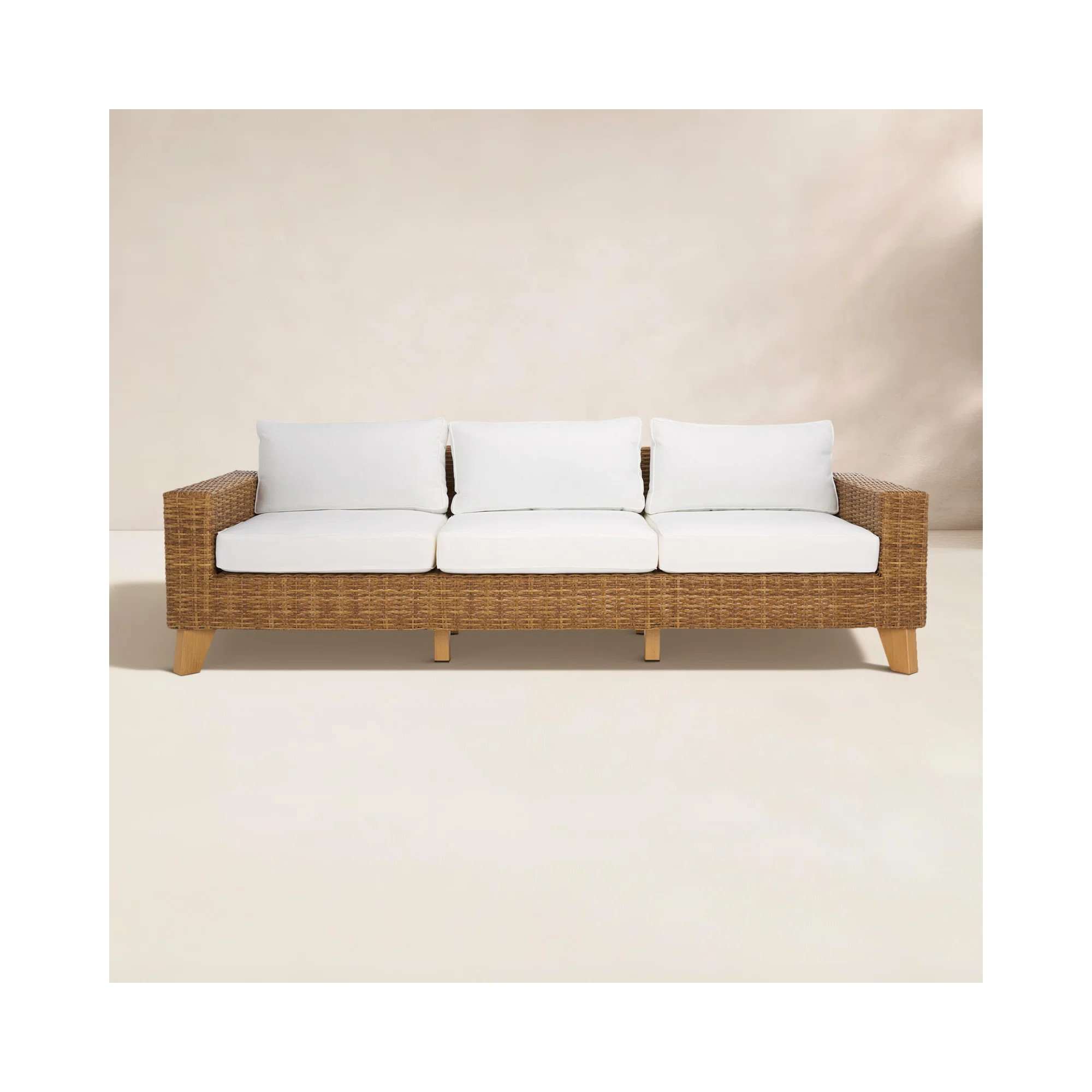 Swifton 94.5" Wicker Sofa | Joss & Main