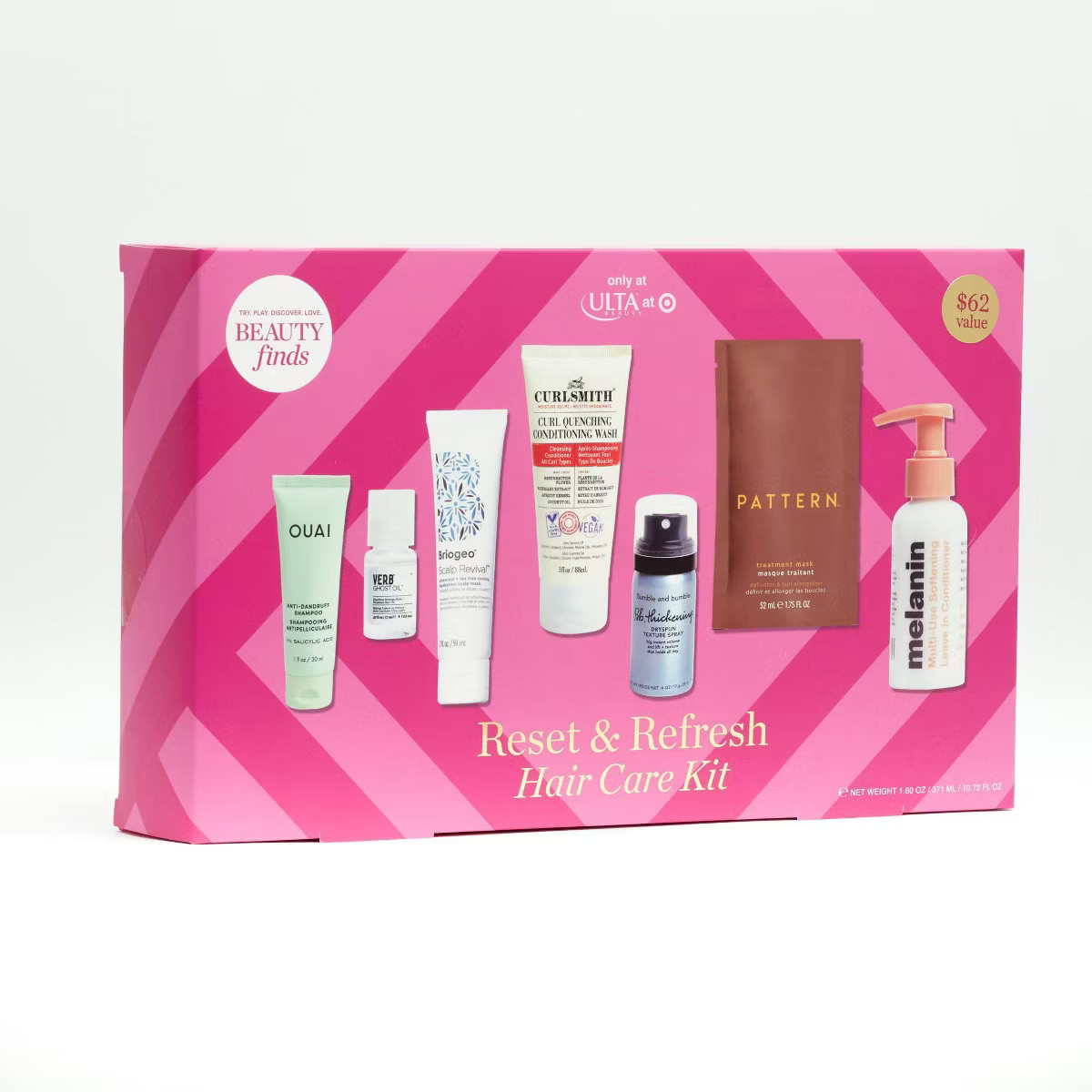Reset & Refresh Hair Care Gift Set - 7ct - Ulta Beauty | Target