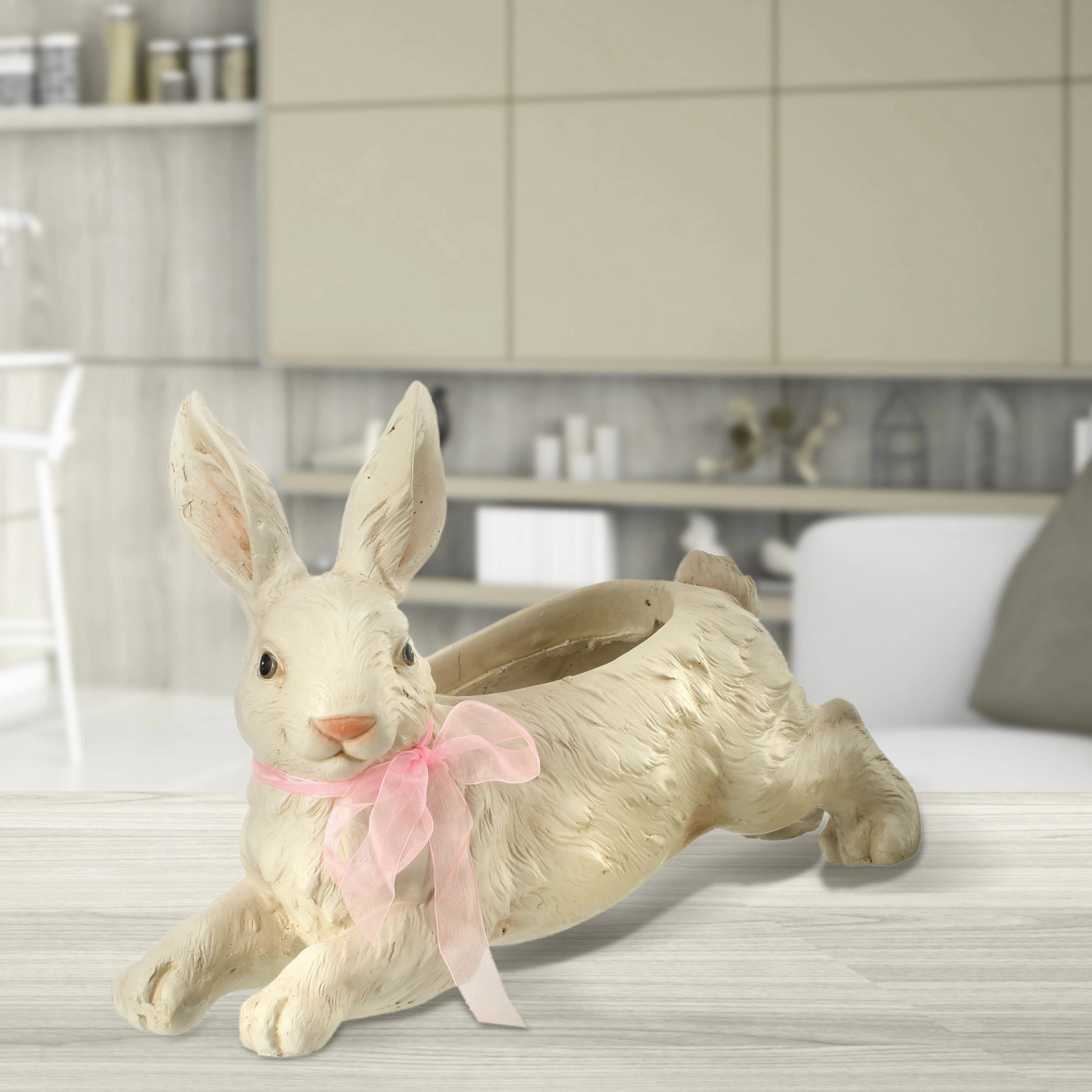 Mgo Leaping Bunny Planter 18.5 | Bed Bath & Beyond
