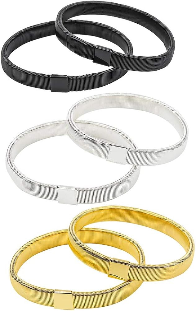 Lolitarcrafts Metal Expandable Shirt Garter Armbands for Mens Shirt Sleeve Holders | Amazon (UK)