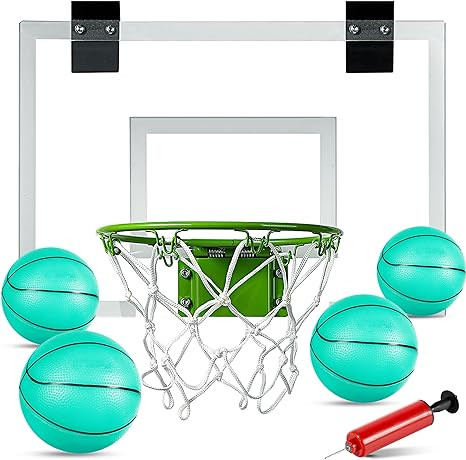 ropoda Mini Basketball Hoop - Glow in The Dark, Over The Door Basketball Hoop Indoor, Indoor Bask... | Amazon (US)