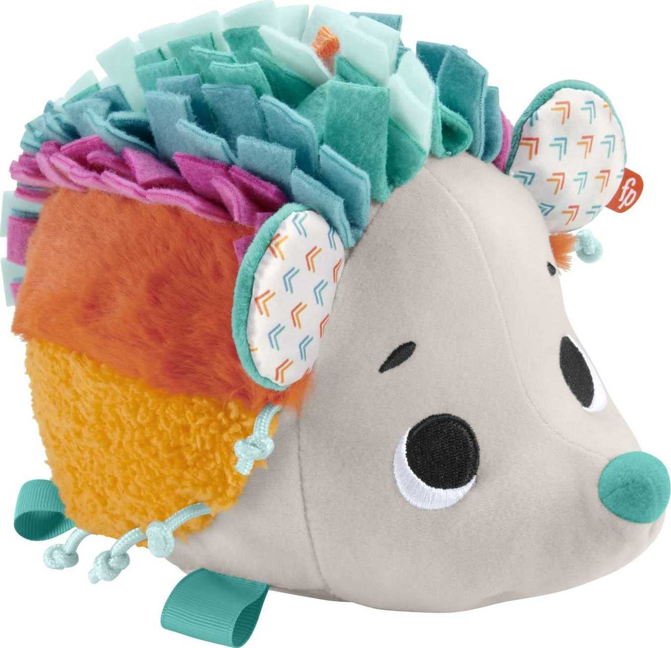 Fisher-Price Newborn Plush Toy Cuddle n' Snuggle Hedgehog with Sounds & Sensory Details for Babie... | Amazon (US)