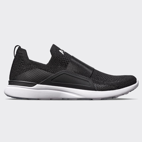 Men's TechLoom Bliss Metallic Black / White | APL