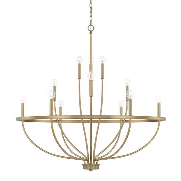 12 - Light Dimmable Empire Chandelier | Wayfair North America