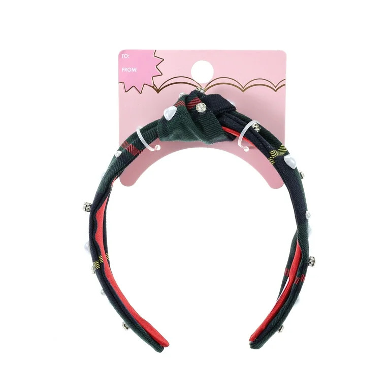 Packed Party Holiday Plaid Headband | Walmart (US)
