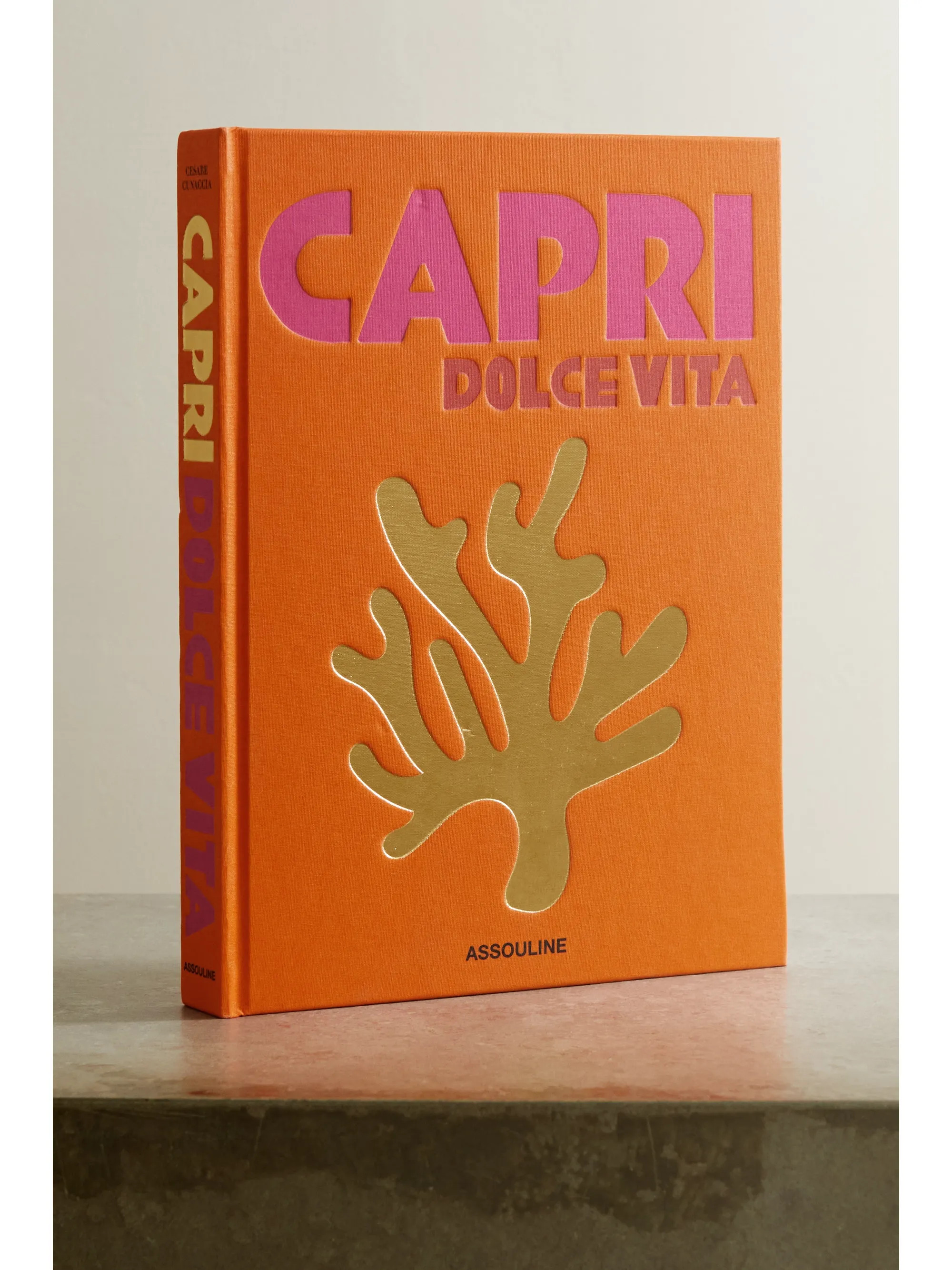 Capri Dolce Vita by Cesare Cunaccia hardcover book | NET-A-PORTER (US)