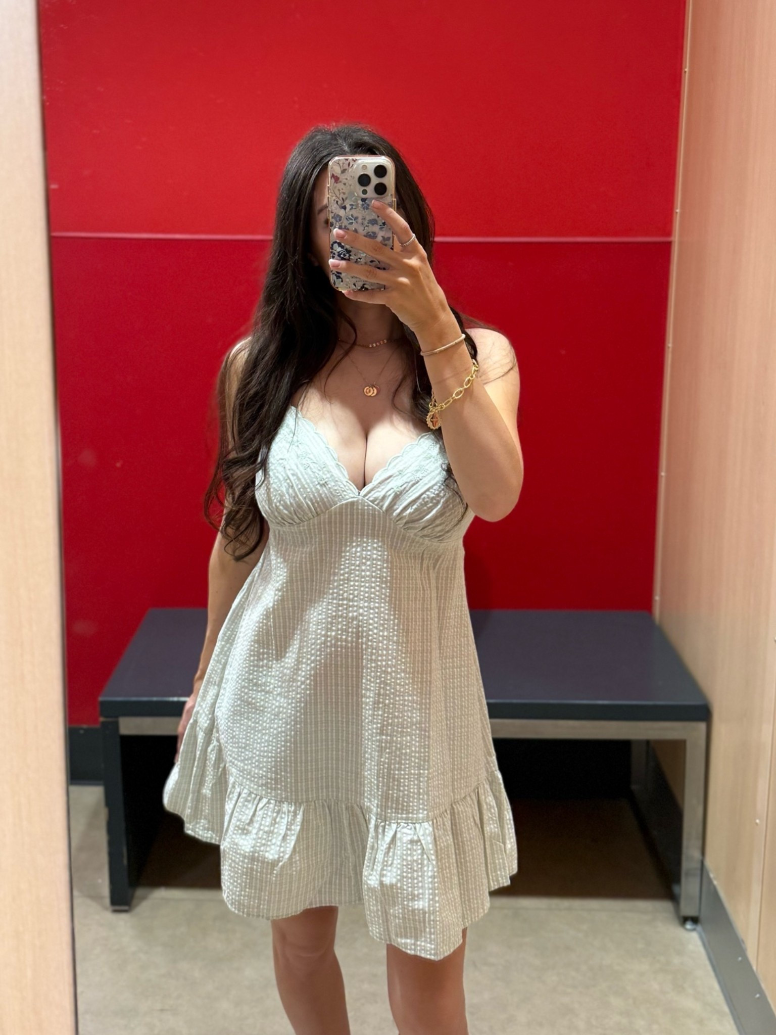 Cutest summer dress!!! Wearing size small. Love this cute dress , green gingham under $40

#LTKmomlife #LTKootd