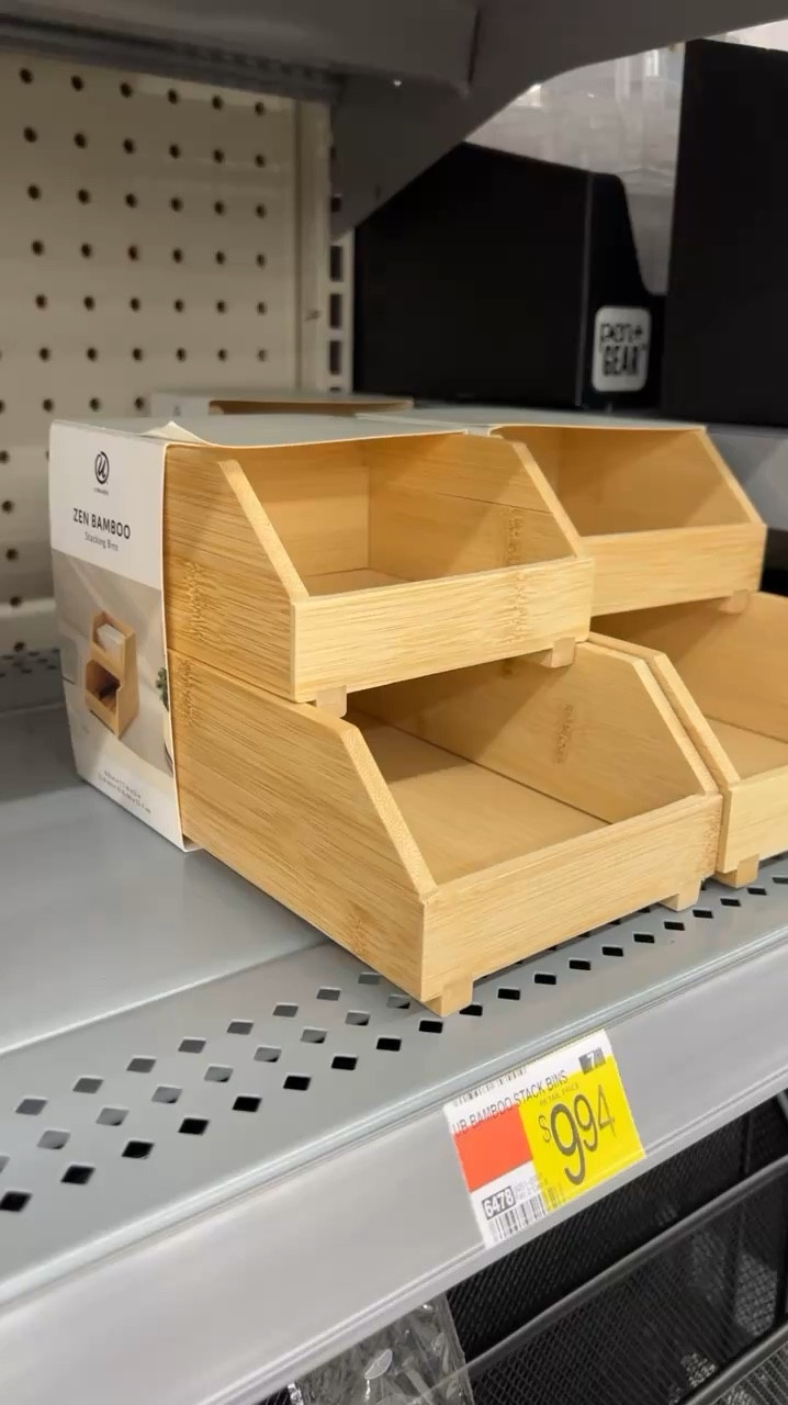 Walmart bamboo organizers are an elegant and affordable storage solution! #walmartfinds #walmartfashion  

#LTKHome #LTKFindsUnder100 #LTKFindsUnder50