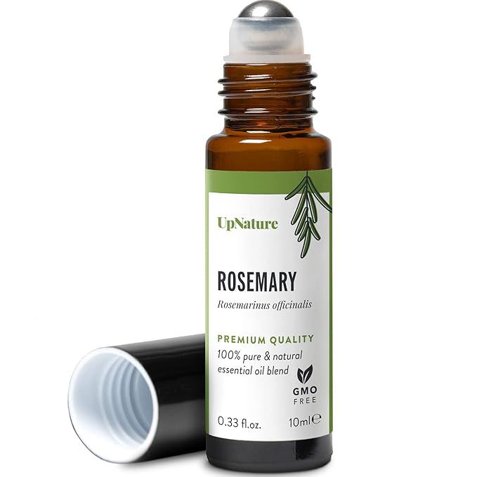 Rosemary Essential Oil Roll-On – Healthy Hair Growth, Improve Focus and Memory, Aromatherapy Th... | Amazon (US)