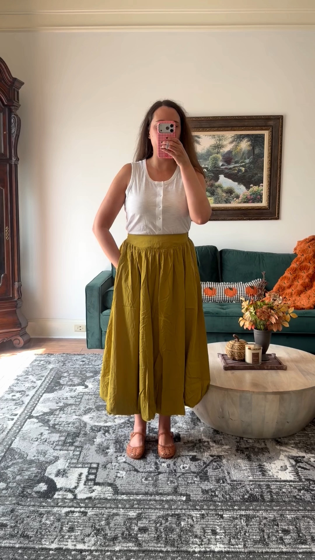 The cutest amazon bubbly hen skirt! Wearing mediums!

Chartreuse, maxi skirt, amazon finds, fall transitional outfits, amazon fashion

#LTKootd #LTKSeasonal #LTKSaleAlert