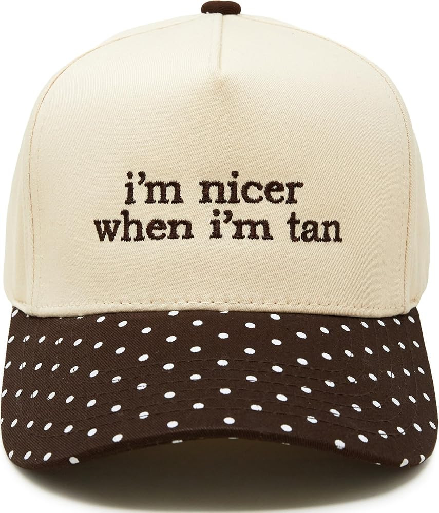 Funky Junque Vintage Canvas Snapback Hat - Adjustable 2 Tone Cap for Men Women - Put It On My, Co... | Amazon (US)