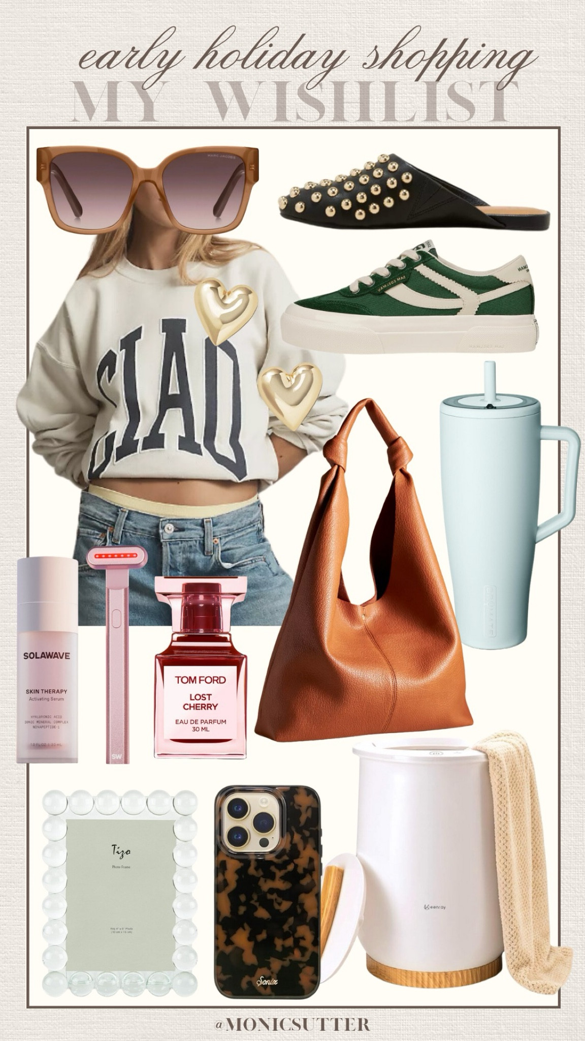 My current wishlist for the holidays 💌💌 trying to get ahead this year with holiday shopping for everyone!

Holiday shopping / gifts for her / gift guide / early gift ideas / fall fashion / trendy gifts 

#LTKGiftGuide #LTKHoliday #LTKSeasonal