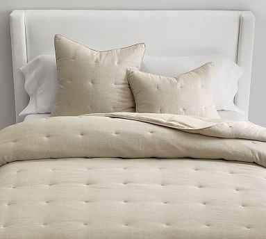 Belgian Flax Linen Comforter | Pottery Barn (US)
