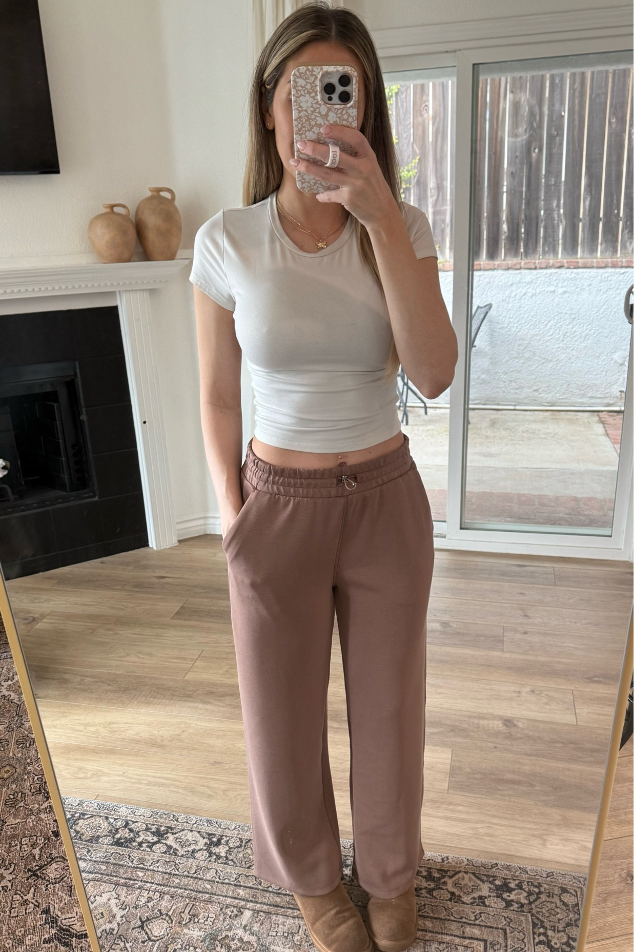 These Amazon high waist lounge pants are so good! They are fleece lined and flared with pockets I’m in a size small it has an adjustable waist band this color is Nutria 



Lounge pants, sweats, Amazon, pajamas, comfy, comfortable, workout wear 

#LTKFindsUnder100 #LTKStyleTip #LTKFindsUnder50