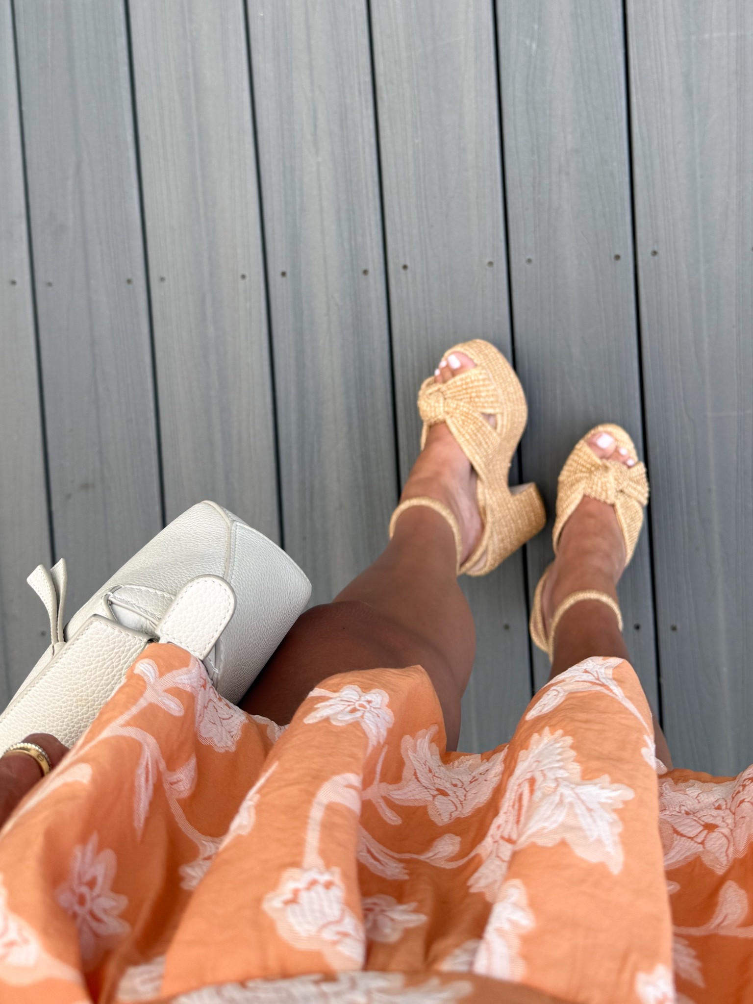 Wearing my normal size 
Sandals 


#LTKSeasonal #LTKShoeCrush #LTKStyleTip
