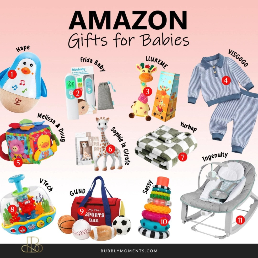 Looking for the sweetest Gifts for Babies that parents will truly love? 👶✨ I’ve rounded up an adorable selection of baby finds from Amazon that are perfect for newborns, baby showers, christenings, or simply spoiling a little one just because. These baby gifts are not only cute but also thoughtfully chosen to suit everyday baby moments, from playtime to bedtime and everything in between.
Whether you’re shopping for a first-time mum, a growing family, or welcoming a new bundle of joy, these baby gift ideas make choosing something special feel effortless. From soft textures to charming designs, each item is made to bring smiles to both babies and parents alike. Save this list for upcoming celebrations or last-minute gifting inspiration, and tap through to discover baby favourites that are trending right now. Perfect for creating memorable moments during those precious early days 🤍
#LTKHoliday #LTKGiftGuide #LTKBaby #babygifts #giftsforbabies #babyshowergifts #newbornmusthaves #babyessentials #babyfinds #amazonfinds #babylove #newbaby #babyinspo #mumlife #parentlife #babyproducts #babyideas #giftideas #babyshopping #newparents #cutebabies #parentingtips 

 