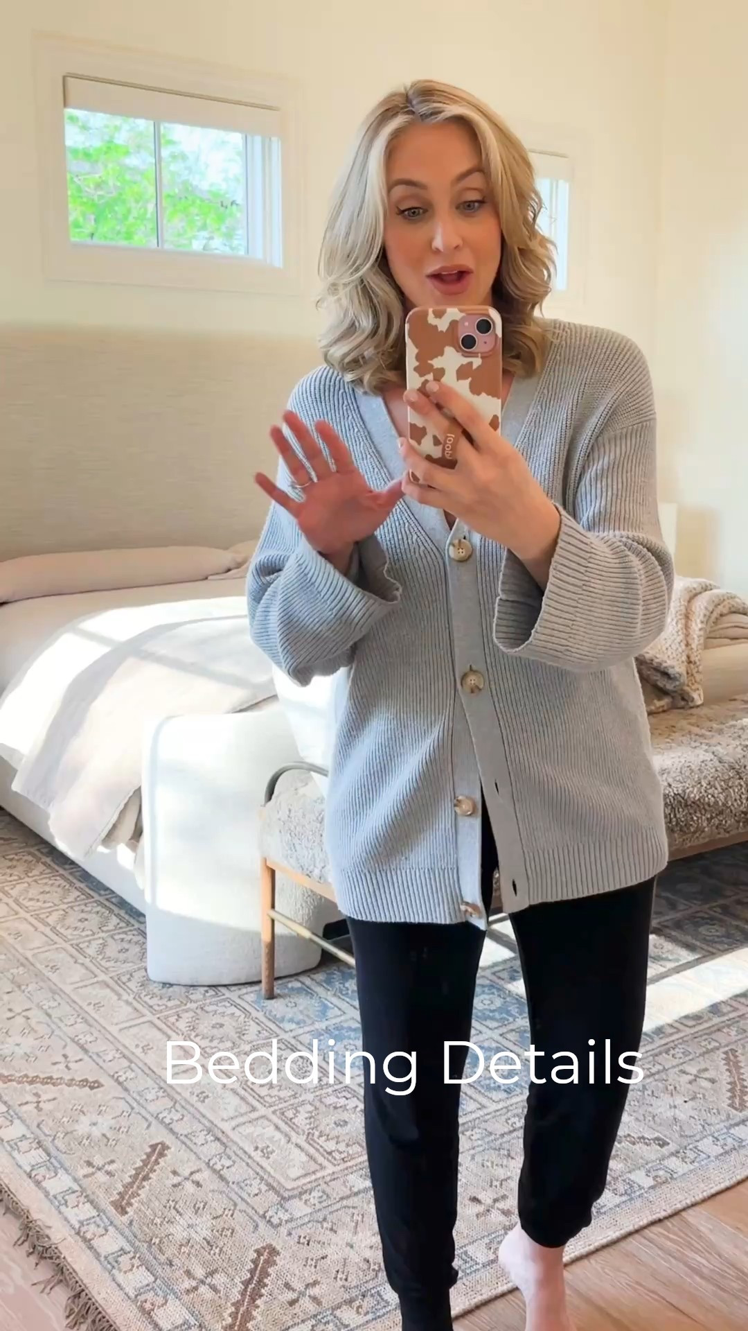 Primary Suite: Bedding Details! 
Brand: Quince
European Linen Duvet in “Sand”
Bamboo Sheet Set in “Sand”
Incredibly soft, luxurious, and gets better / softer with every wash!