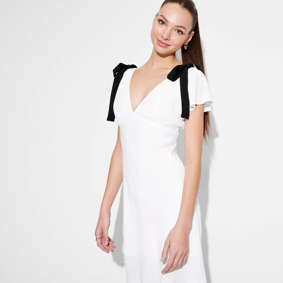 Women's Flutter Short Sleeve Mini A-Line Dress - Wild Fable™ | Target