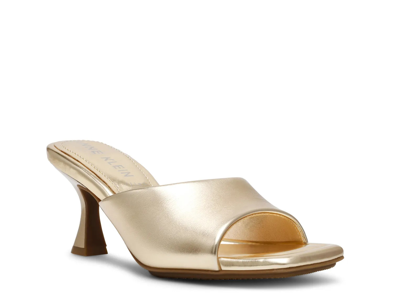 Anne Klein Jerilyn Sandal | Women's | White | Size 9.5 | Sandals | Kitten | DSW