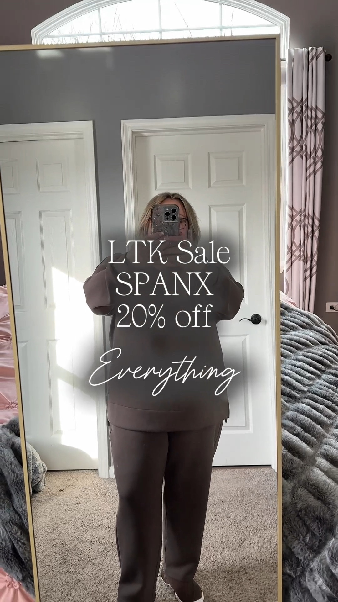 This SPANX AirEssentials lounge set is the definition of elevated comfort—lightweight, buttery-soft, and the kind of matching set you can wear from the couch to coffee runs.

Even better: LTK is running a promo March 12-15 with codes for 20% off everything on the Spanx site, so if you’ve been eyeing this viral travel set, this is the time to grab it.

#spanxstyle
#airessentials
#elevatedloungewear
#matchingloungewear


spanx airessentials set, spanx lounge set, airessentials spanx outfit, elevated loungewear set, comfy travel outfit women, matching lounge set women, soft athleisure set

#LTKActive #LTKTravel