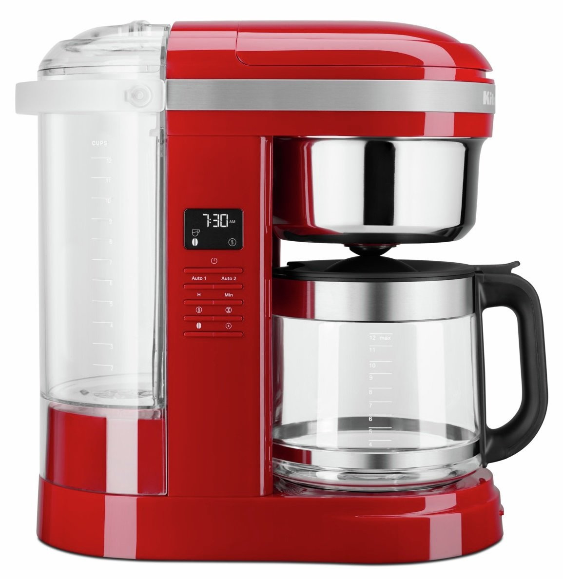 KitchenAid 5KCM1209BER Drip Filter Coffee Machine-Empire Red | argos.co.uk