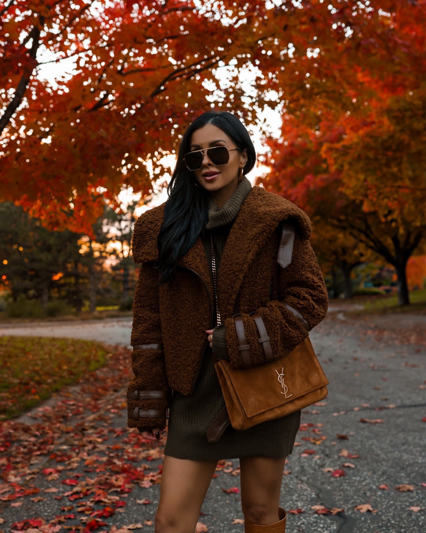 Fall outfit ideas 
Revolve shearling jacket wearing an XS



#LTKStyleTip #LTKSeasonal