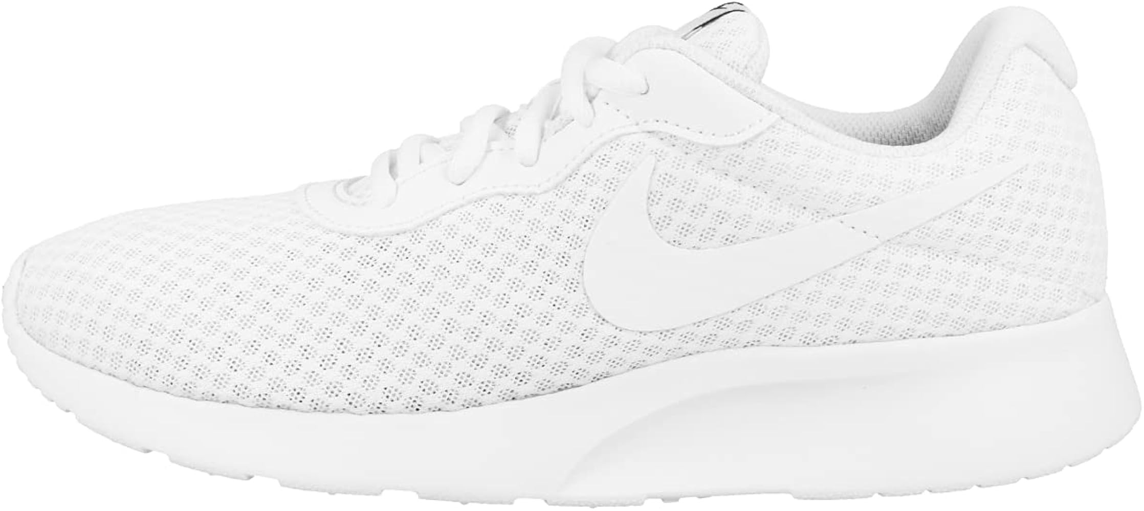 NIKE Women's Tanjun White/White/Black Size 5.5 B(M) US | Amazon (US)
