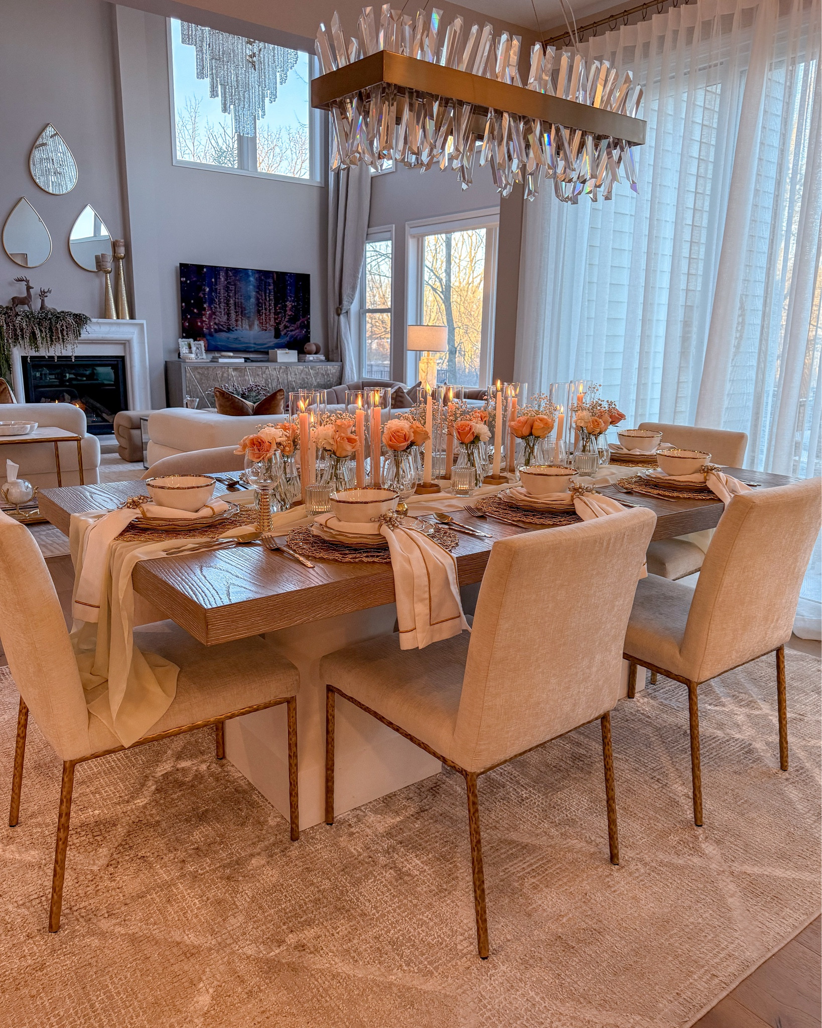 Shop my Tablescape styled with all my Wayfair Finds! #ad #Wayfair @wayfair #wayfairpartner 

#LTKHoliday #LTKHome #LTKSeasonal