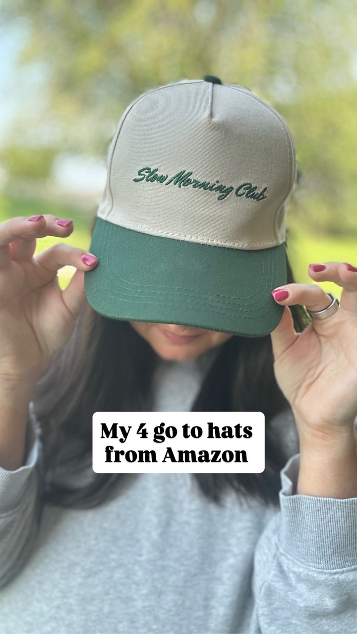 The amount of times I’m a “hat girlie” is insane! 🫣

Here’s my top 4 from Amazon!