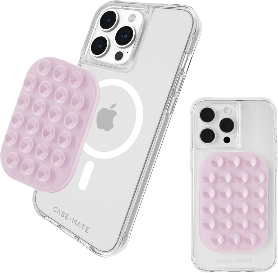 Case-Mate Stick it! Magnetic Suction Cup Phone Mount | Snap-On iPhone Suction Mount | Detachable ... | Amazon (US)