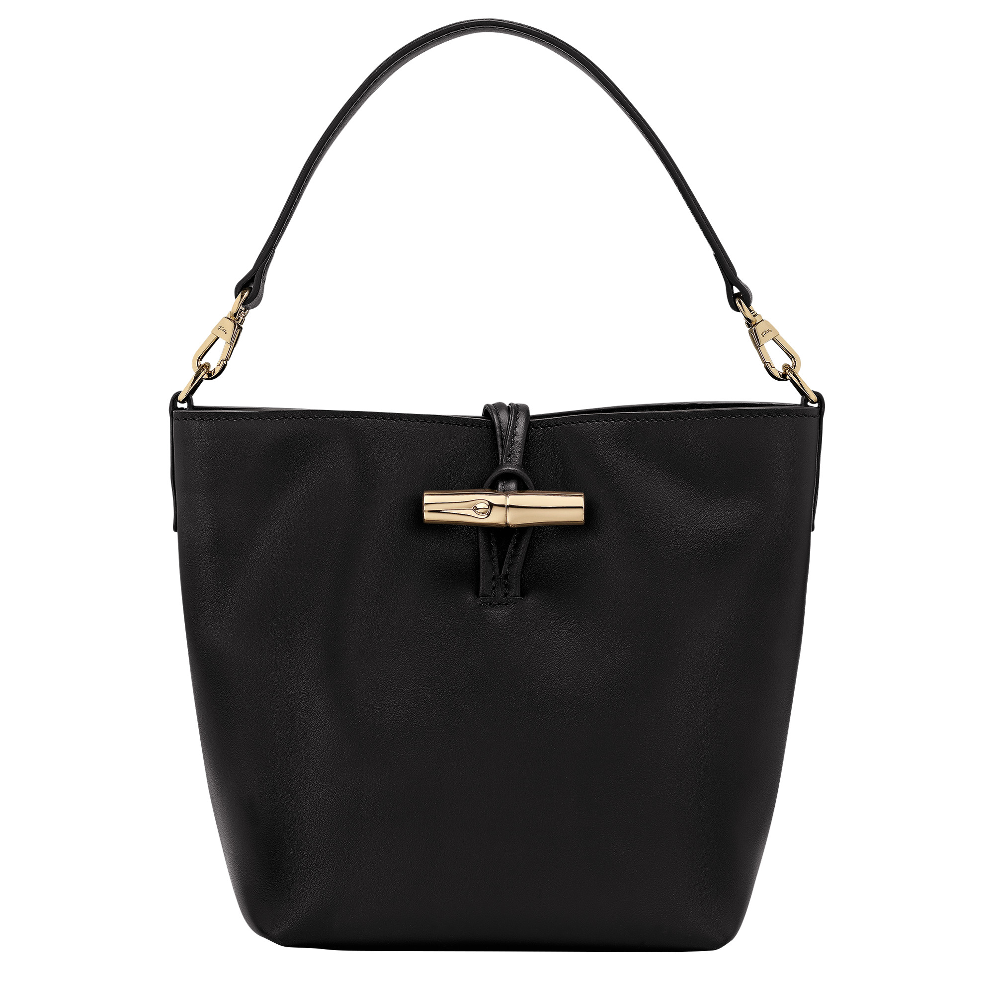Le Roseau XS Bucket bag Black - Leather | Longchamp US | Longchamp