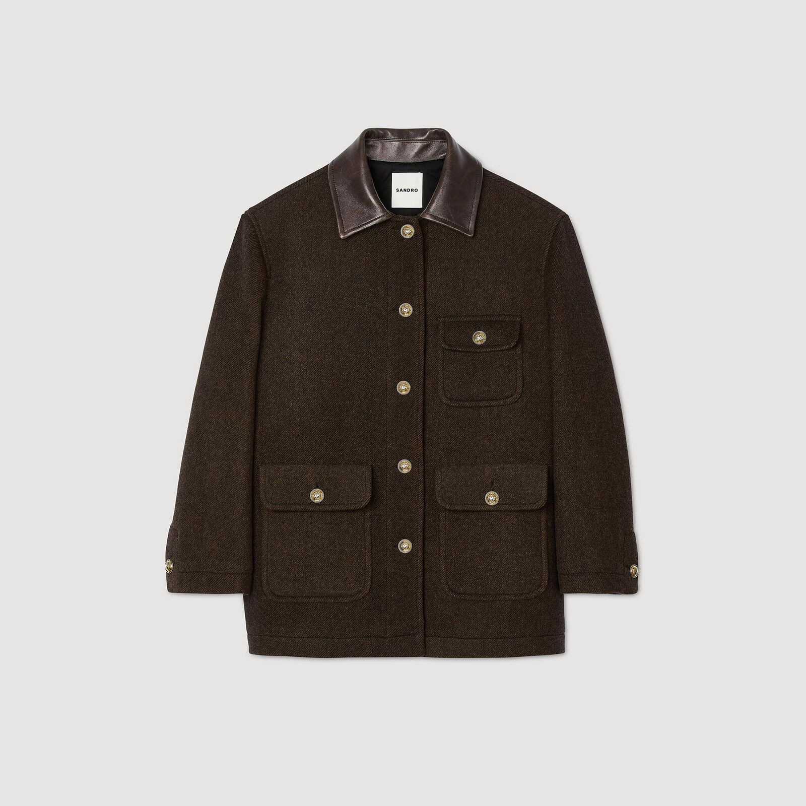 Tweed coat | Sandro US | Sandro-Paris US