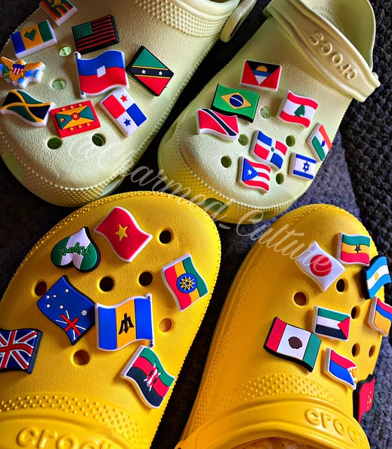 Rep Your Flag Shoe Charms  Charmed Culture | Etsy | Etsy (US)