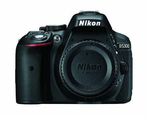 Nikon D5300 24.2 MP CMOS Digital SLR Camera with Built-in Wi-Fi and GPS Body Only (Black) | Amazon (US)
