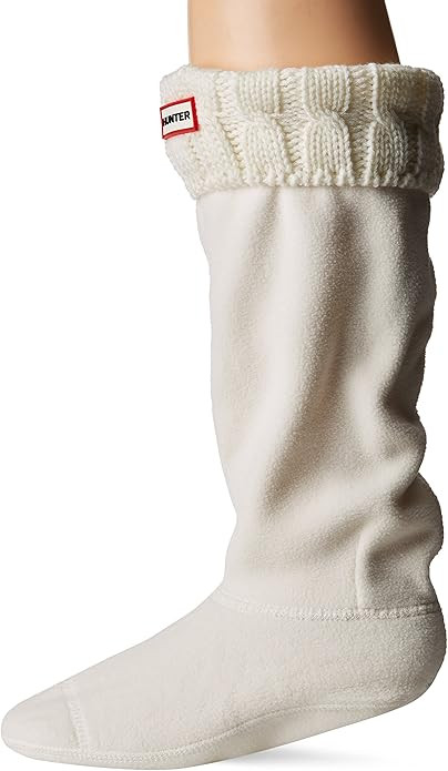 HUNTER womens 6 Stitch Boot Sock, Griege | Amazon (UK)