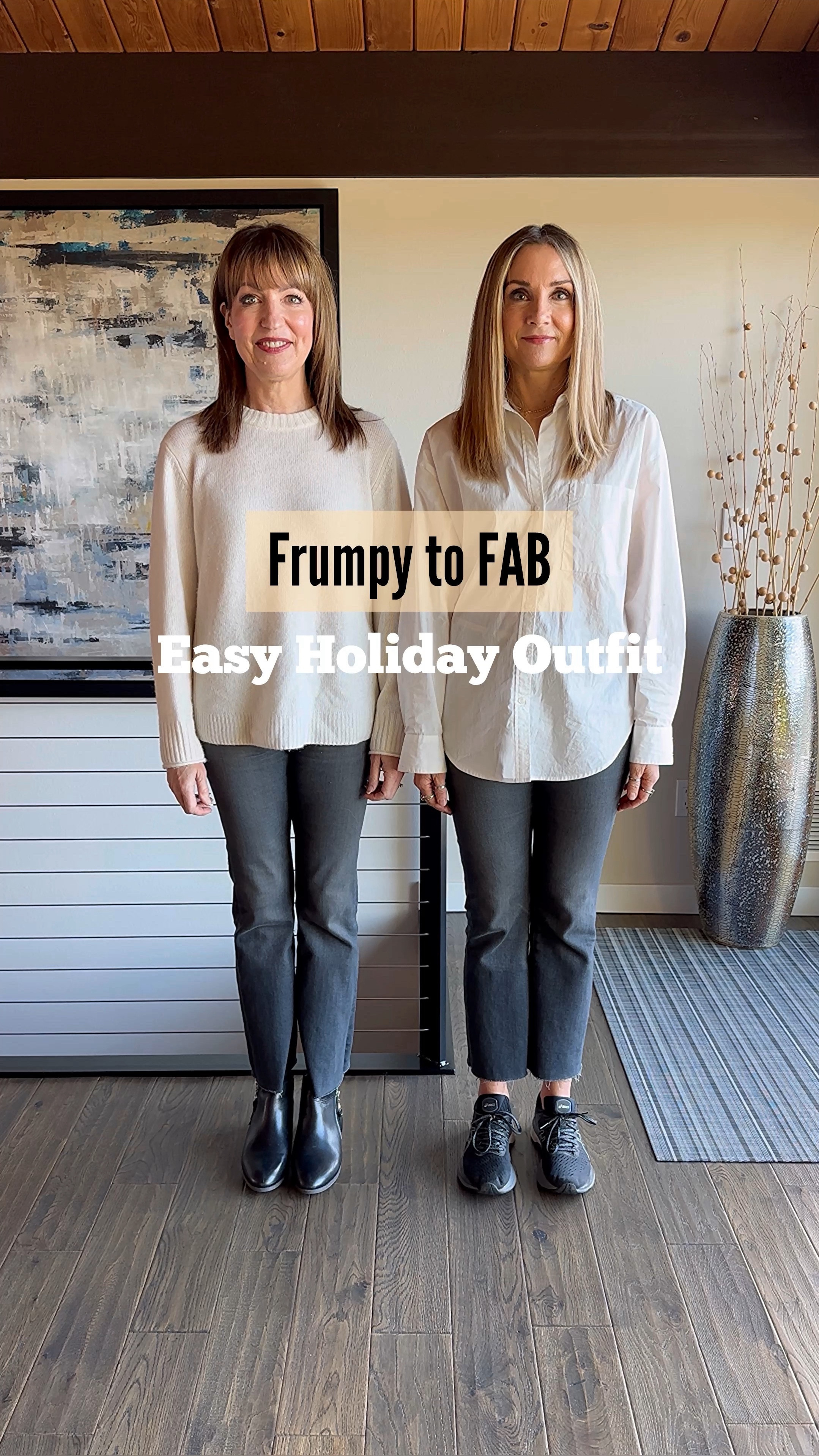 Frumpy to Fab: Holiday Outfit edition!! Add festive accessories and shoes to amp up your holiday style! Many of our pieces are on sale!🎁
How To Shop: 🛍️🎁
1️⃣ Comment “links” for outfit links sent to your DM’s! 
2️⃣ Click the link in our bio to shop from the @shop.ltk app or from lastseenwearing.com !
3️⃣ Links will be in our stories for 24 hours!🎁🎁
Holiday outfit, holiday style, winter outfit, party outfit, Christmas outfit, sparkly shoes, holiday heels, metallic belt, plaid belt, office party, casual party outfit, red heels

#LTKsalealert #LTKHoliday #LTKCyberWeek