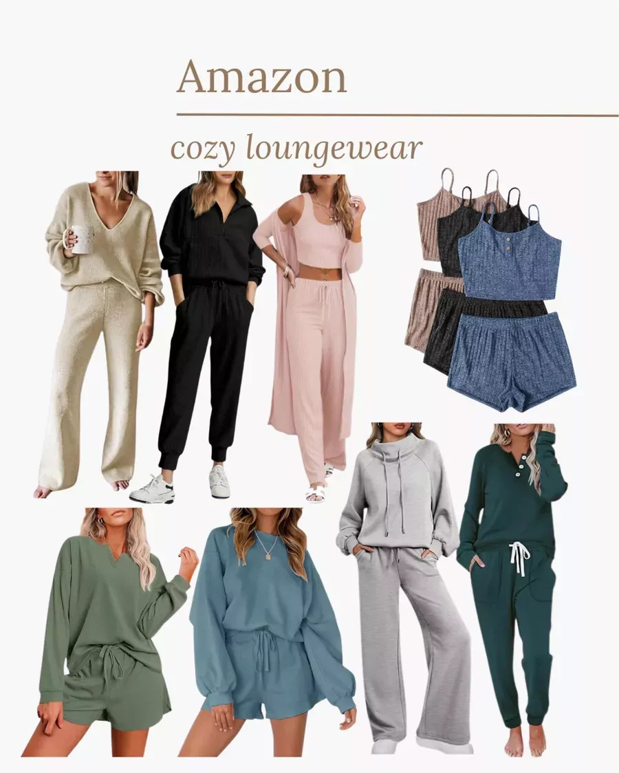 Amazon cozy loungewear Athleisure, casual style, pajamas, two-piece sets, comfortable style #LTKStyleTip

 

 #LTKHoliday #LTKootd #LTKSeasonal
