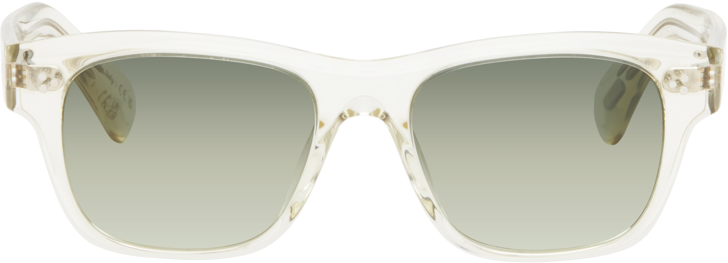 Oliver Peoples Off-White Birell Sunglasses | SSENSE
